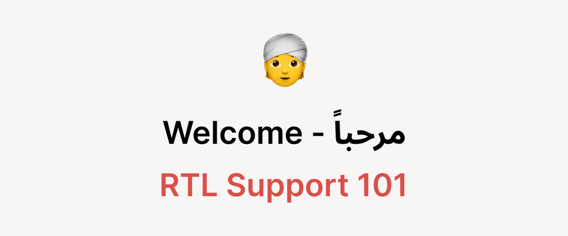 Implement RTL Support in Web Application